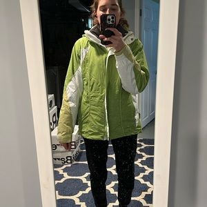 Columbia Women’s Ski Jacket Omni-tech 3 in 1 Medium interchange